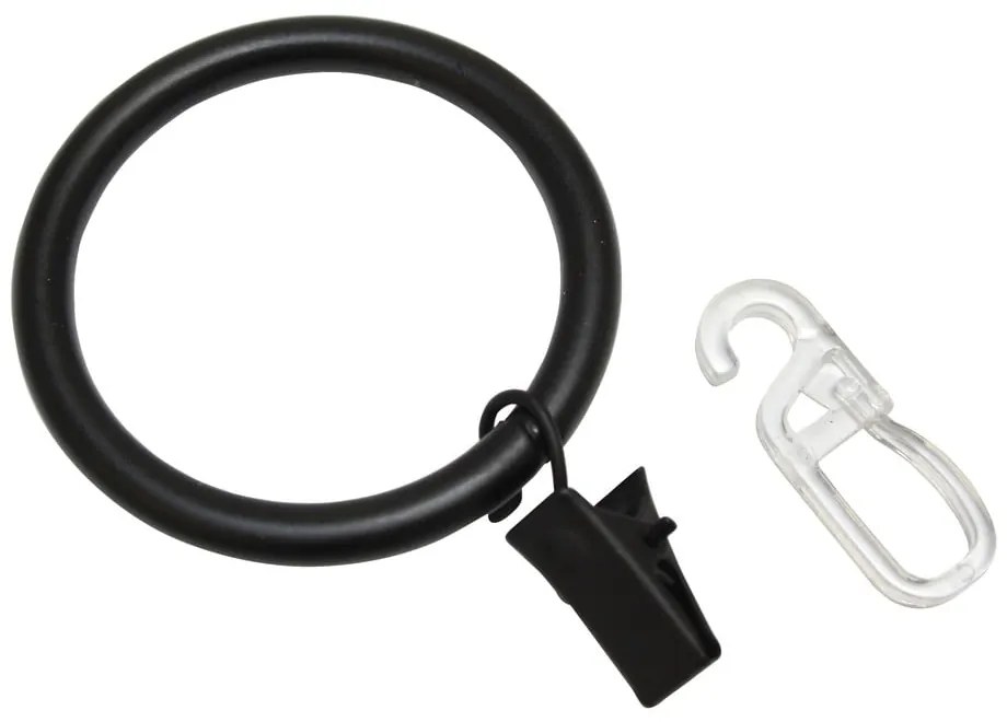 Халки за завеси с кука в комплект от 10 броя Zeta - SP TREND