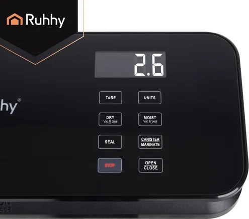 Машина за вакуумиране и запечатване на фолио с везна Ruhhy 24756 – Вакууматор