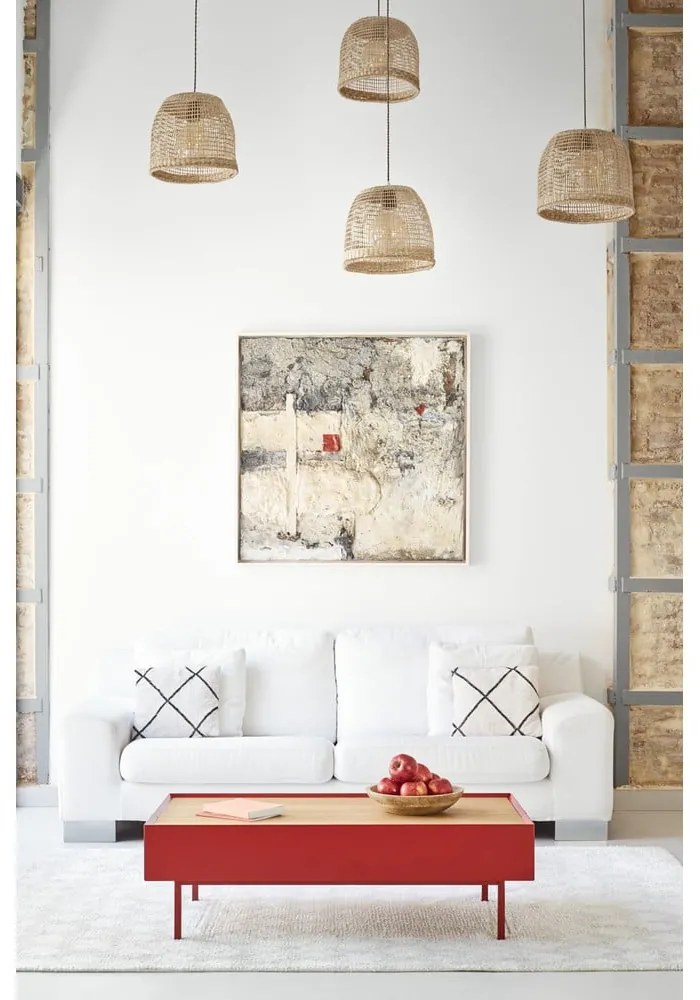 Тъмночервена масичка за кафе Arista - Teulat