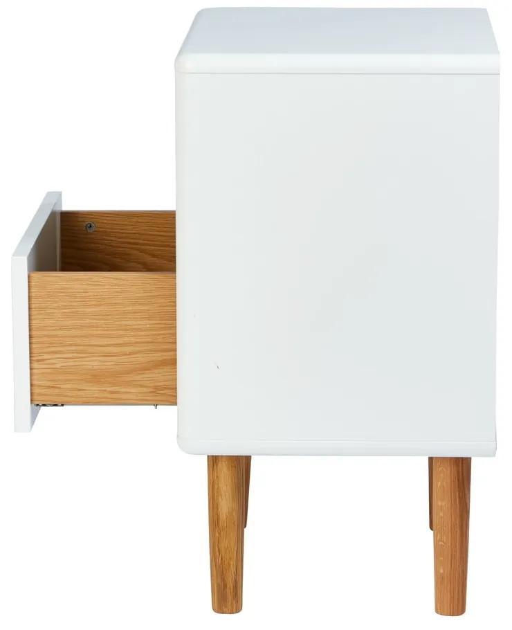 Бяло нощно шкафче Color Box - Tom Tailor