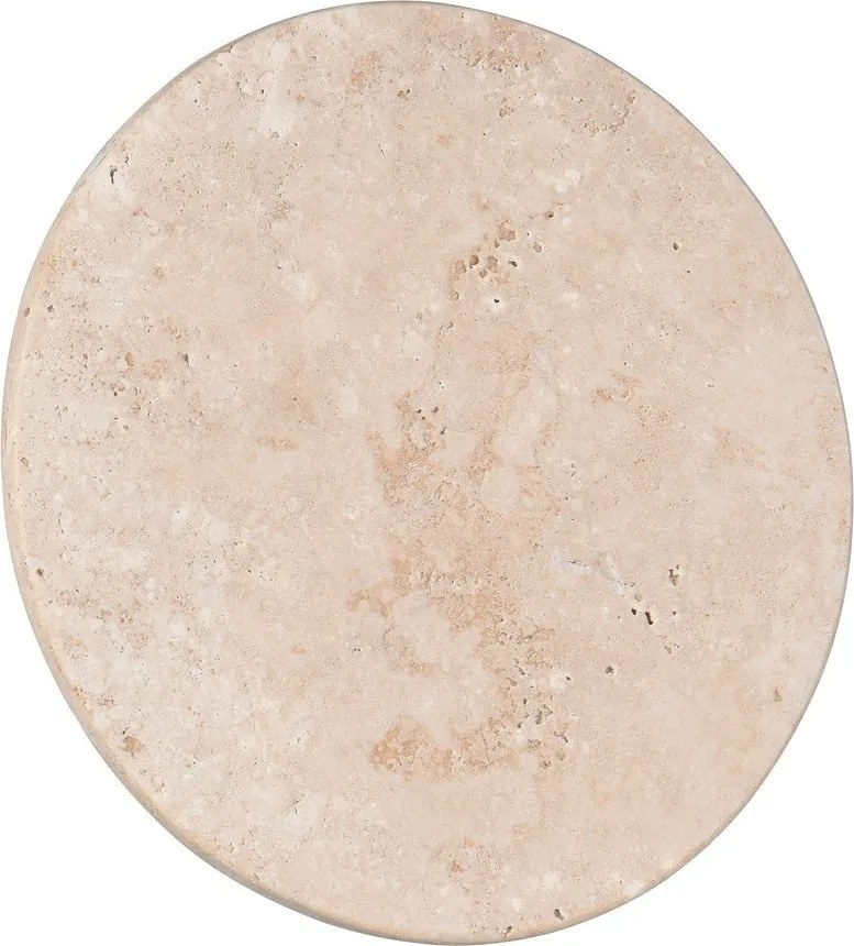 Каменна LED затъмняваща се стенна лампа в матово бял цвят Bobbin – Trio Select