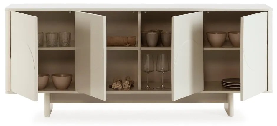 Кремав скрин 180x75x40 cm Solei – MOME