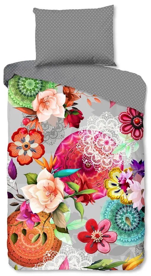 Единично фланелено спално бельо 140x200 cm Isarea – HIP