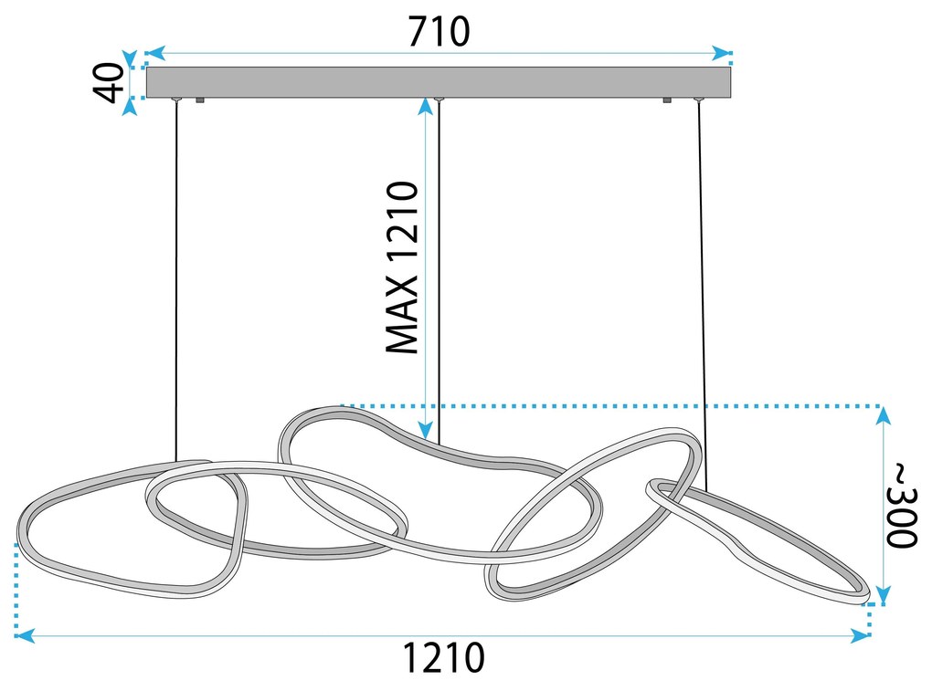 Лампа LED LHJ050-CP T GOLD
