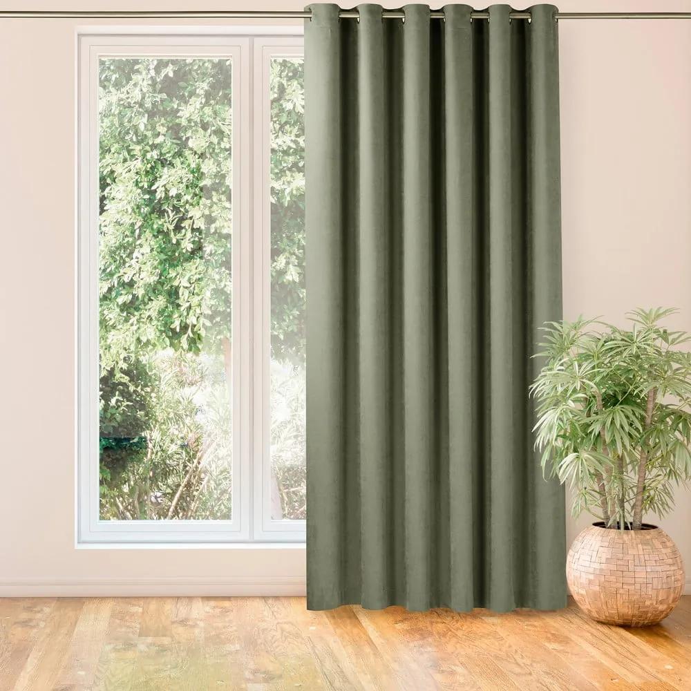 Завеса в зелен цвят 140x175 cm Milana - Homede