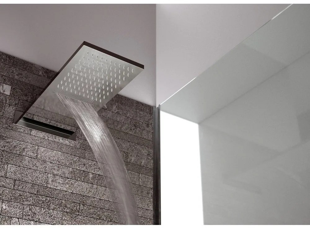 Душ глава от неръждаема стомана в лъскаво сребристо – Sapho