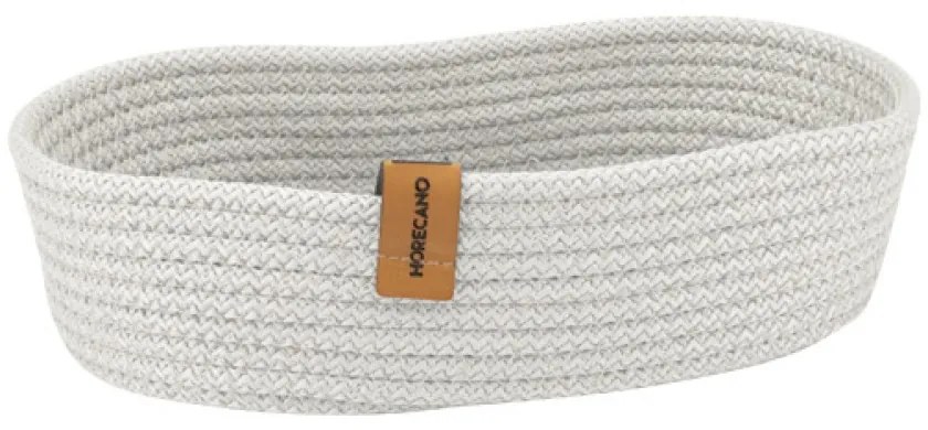 Horecano - Плетен панер овал 25x15xh6см бежов (HC-24707) (YUV.107-B)