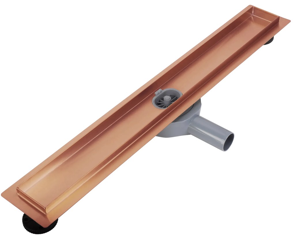 Линеен отводнител REA Neox pro Brushed l. Copper 60