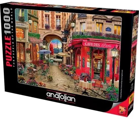 Anatolian - Пъзел Кафе в Париж, 1000 части