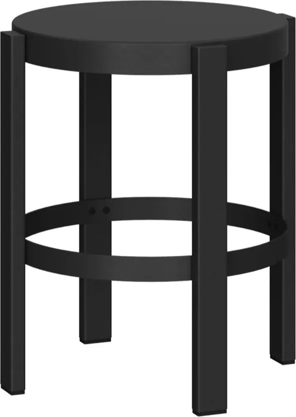 Черен стоманен стол Doon – noo.ma