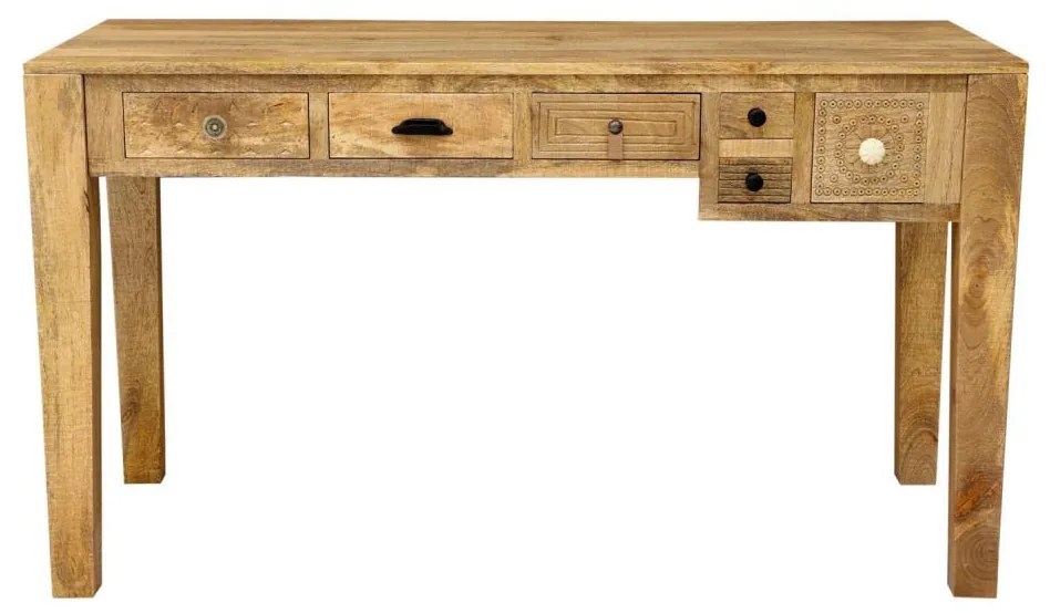 Desk MANU 135x60 см масивнo дървo/манго