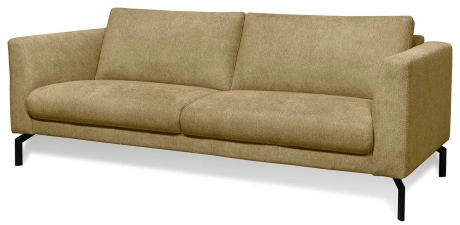 Диван в цвят горчица 216 cm Gomero – Scandic