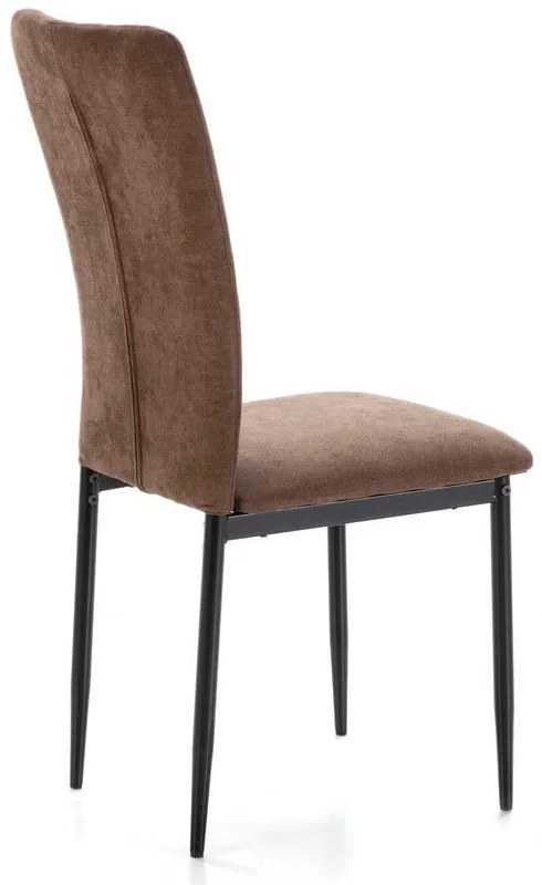 Кафяви трапезни столове в комплект от 4 бр. Holly – Marckeric