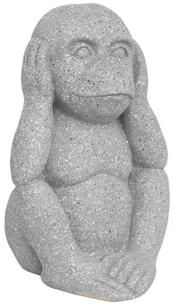 Декоративна статуя atmosphera Sohel, Смола, Сив, 42 cm