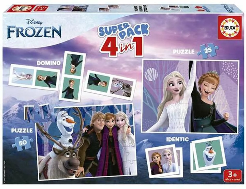 Комплект Игри за Умения Frozen 4 в 1