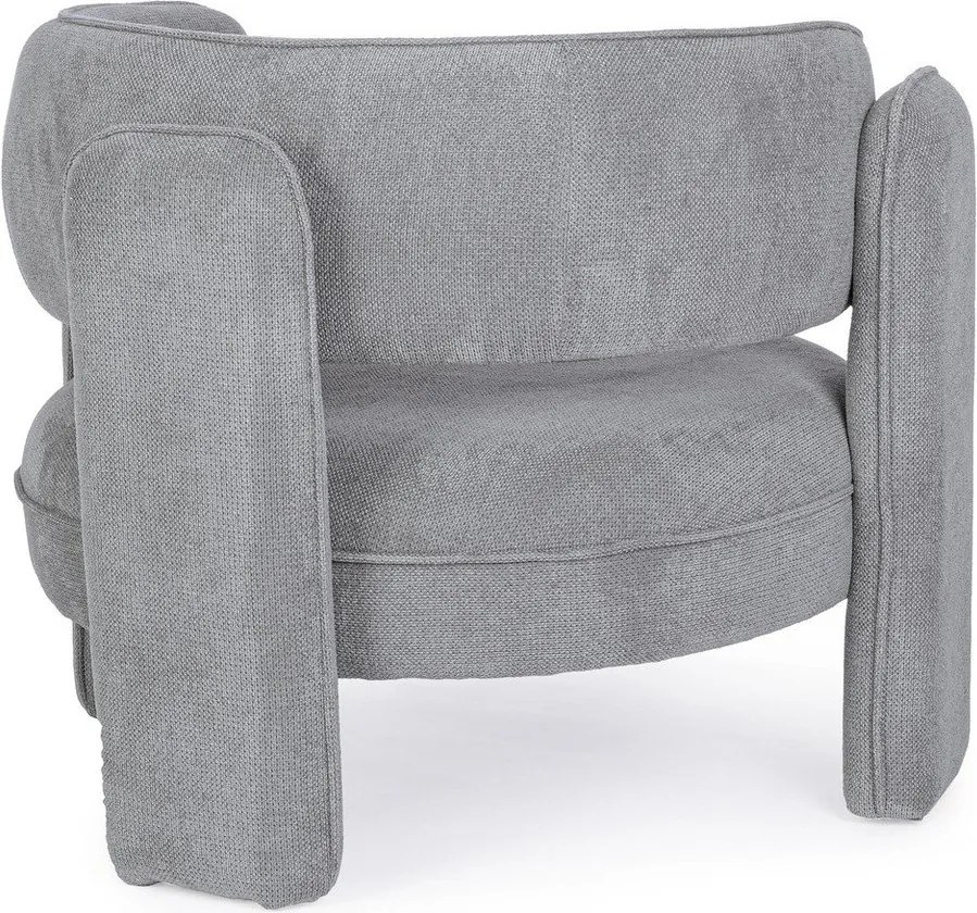 Сиво кресло Aisha – Bizzotto