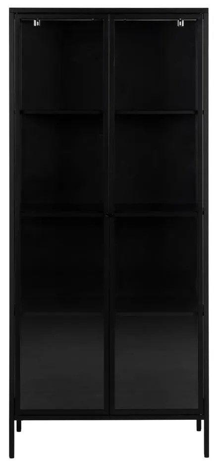 Черен метален шкаф 80x180 cm Newcastle - Actona