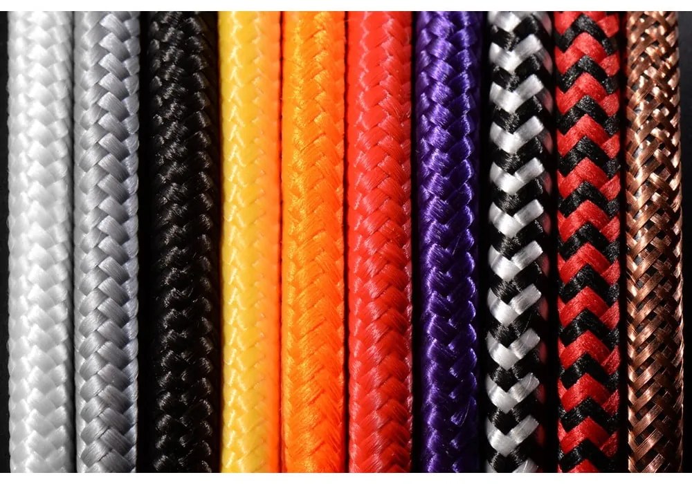 Черно висящо осветително тяло Bombilla - Sollux