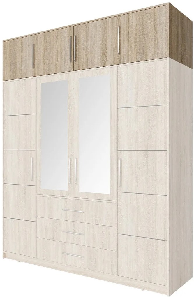 Гардероб loft 4-door Bali D4-Fusiko