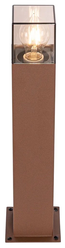 Индустриална подова лампа за външен монтаж ръждиво кафява 50 см IP44 - Denmark
