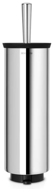 Четка за тоалетна Brabantia Profile 90300284, 43 см, Изцяло покрита четка, Възможност за стенен монтаж, Инокс