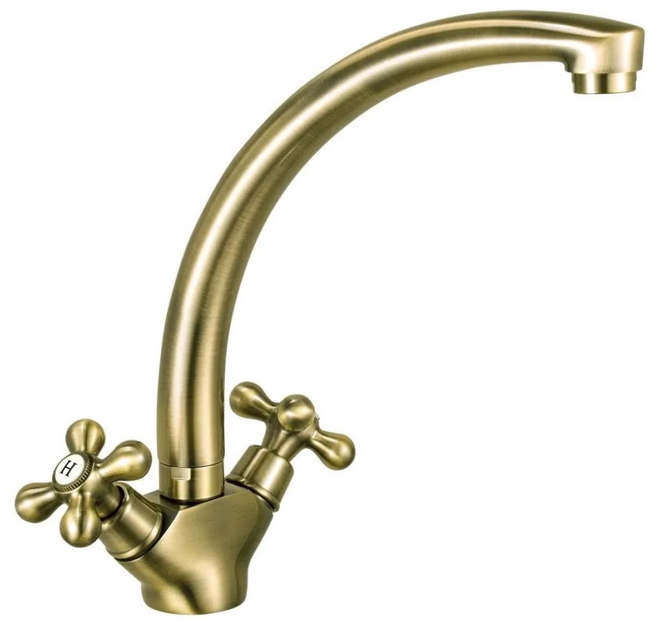 FERRO - кухненски смесител ANTICA, бронзово покритие