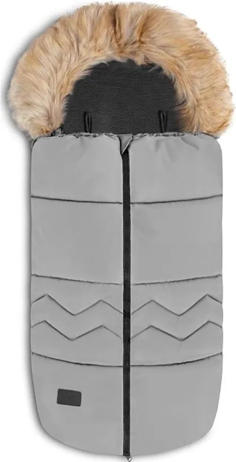 Lionelo - Детски чувал за количка FRODE Гълъбово сиво