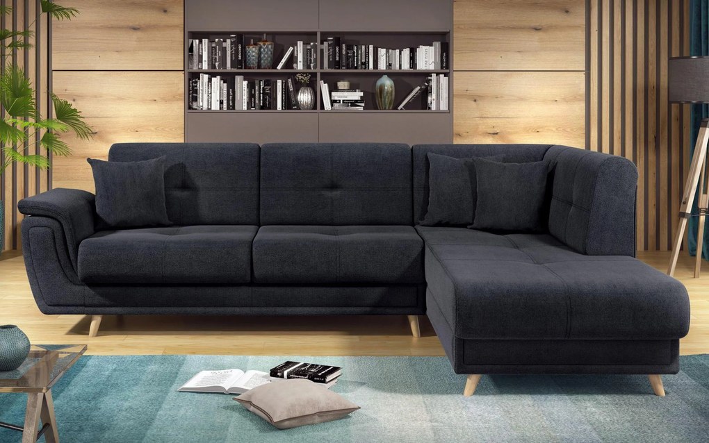 Разтегателен ъглов диван + клик-клак механизъм Принцес Премиум