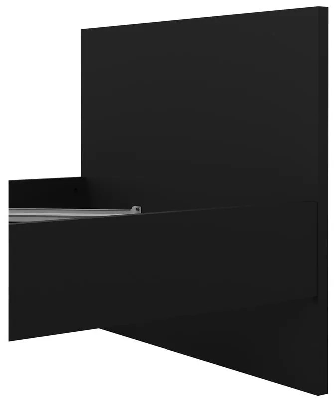 Черно единично легло 90x190 cm Naia – Tvilum