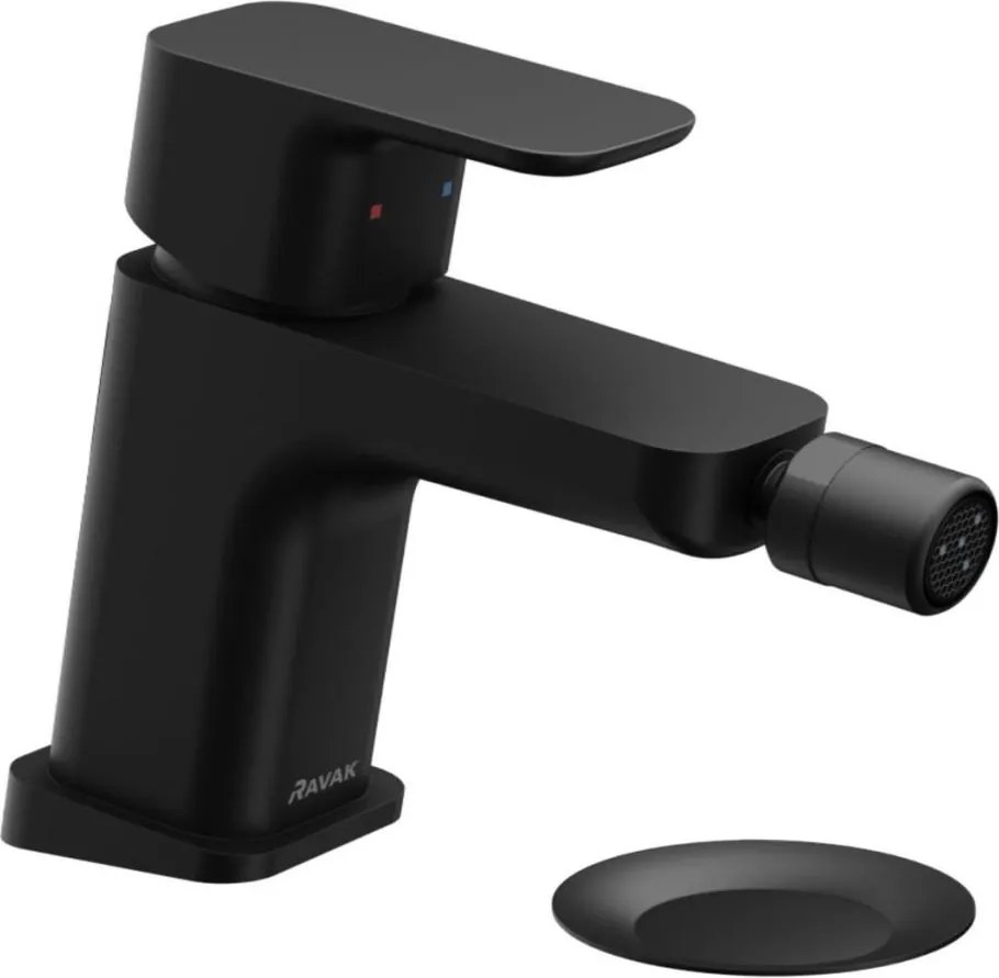 Ravak X070155 - смесител за биде + изпускател FREE черен