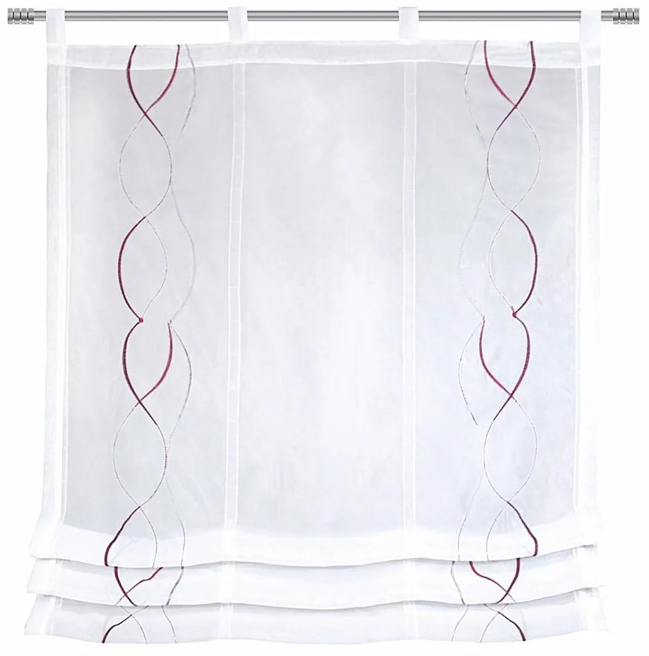 Бяла римска ролетна щора 80x120 cm – Sehlbach