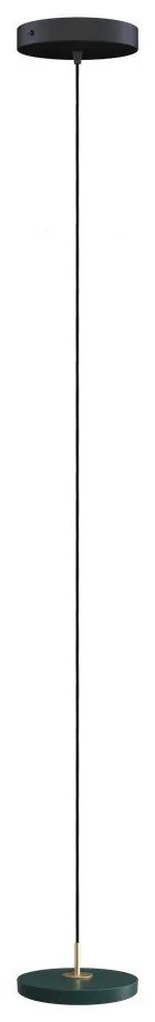 Тъмнозелено LED висящо осветително тяло с метален абажур ø 15 cm Asteria Micro – UMAGE