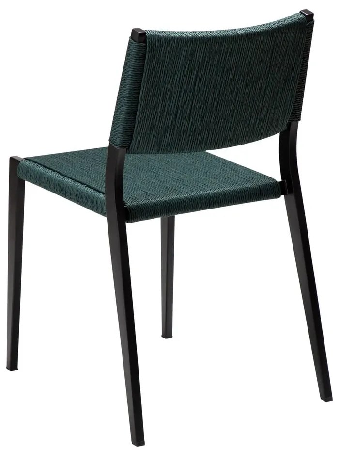 Тюркоазен стол за хранене Loop - DAN-FORM Denmark