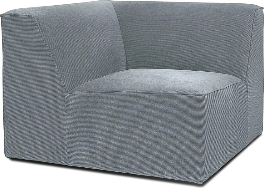 Сив модулен диван от рипсено кадифе (променлив) Sting – Scandic