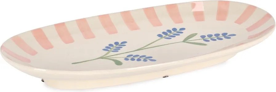 Розова/кремава чиния за сервиране Daryel – Yes Everyday