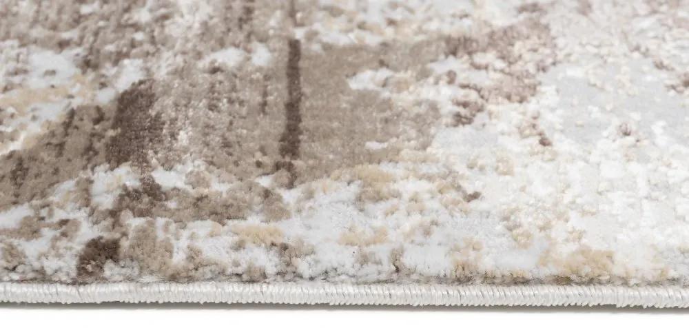 Кремав дизайн на винтидж килим с абстрактен модел Ширина: 80 см | Дължина: 150 см