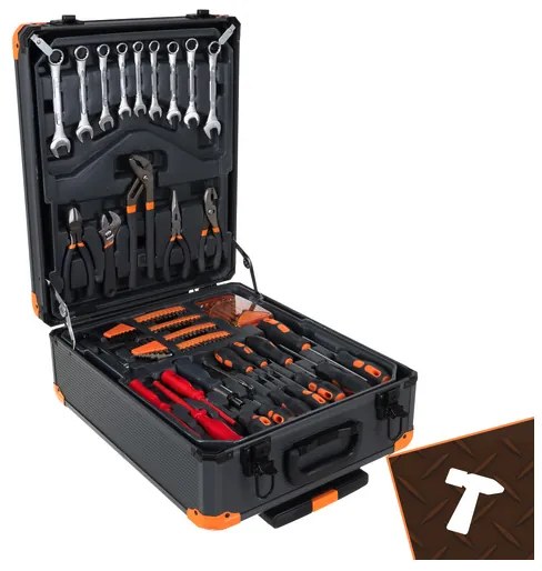 Комплект инструменти Bigstren от 1000 части в алуминиев куфар
