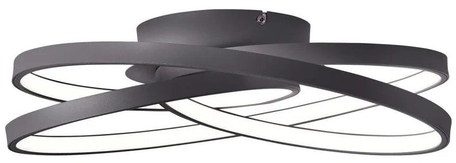 Brilliant - LED Плафониера LABYRINTH LED/40W/230V Ø 39,5 см черен