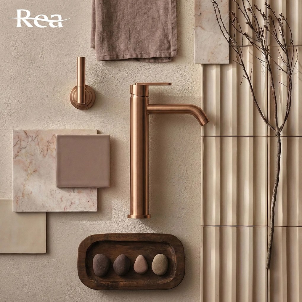 Смесител за баня Rea Ontario Brush Copper