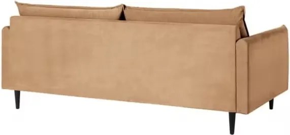 Кафяв кадифен диван 203 cm Juli – Ropez
