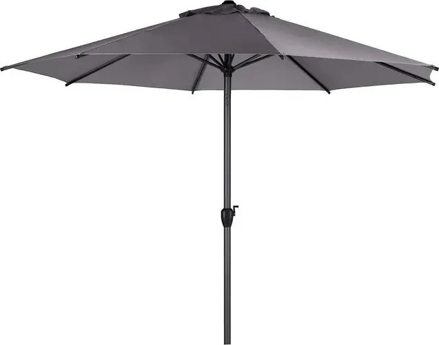 Прав накланящ се чадър Hesperide Loompa, 3 m - Шисти