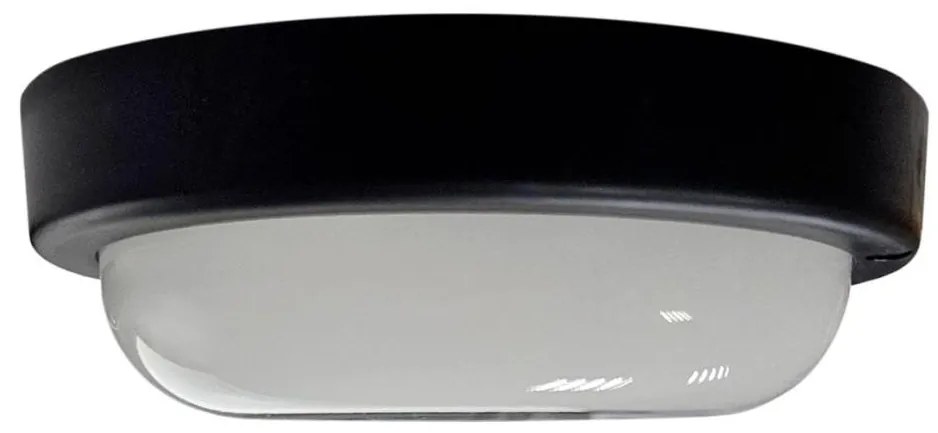 LED външно таванно осветително тяло LED/8W/230V 4200K Ø 14 см IP64 черно