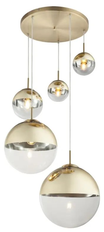 Globo 15855-5 - Висящ полилей VARUS 5xE27/60W/230V
