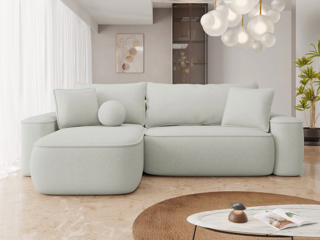 Ъглов диван Sandby-Антрацит