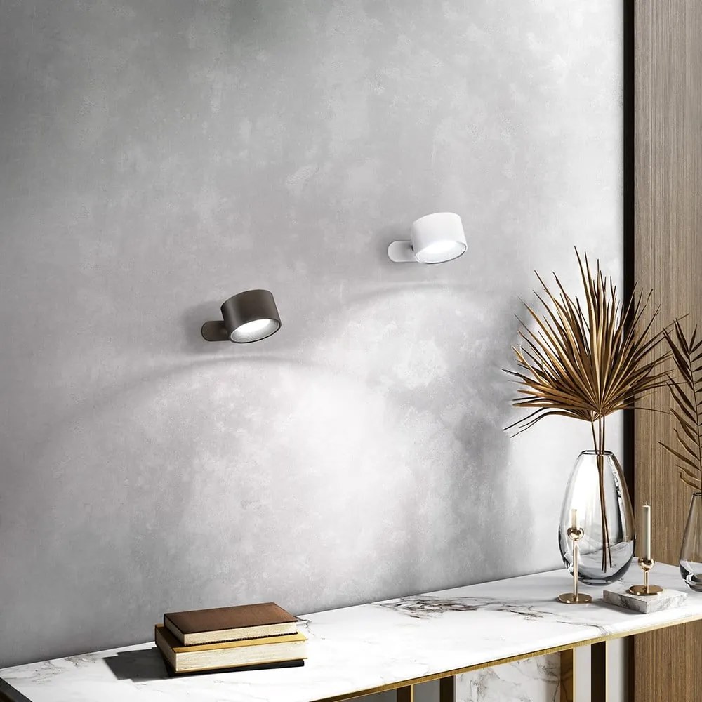 Черна LED стенна лампа Magnetics – Fischer &amp; Honsel