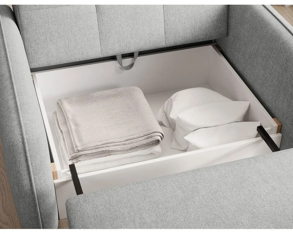 Светлосиво кресло Laine – ELTAP