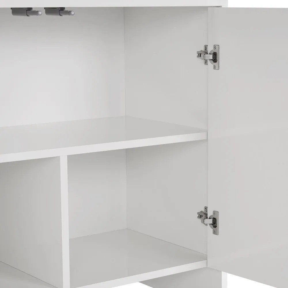 Бял скрин 180x80x45 cm Arlen – Kalune Design
