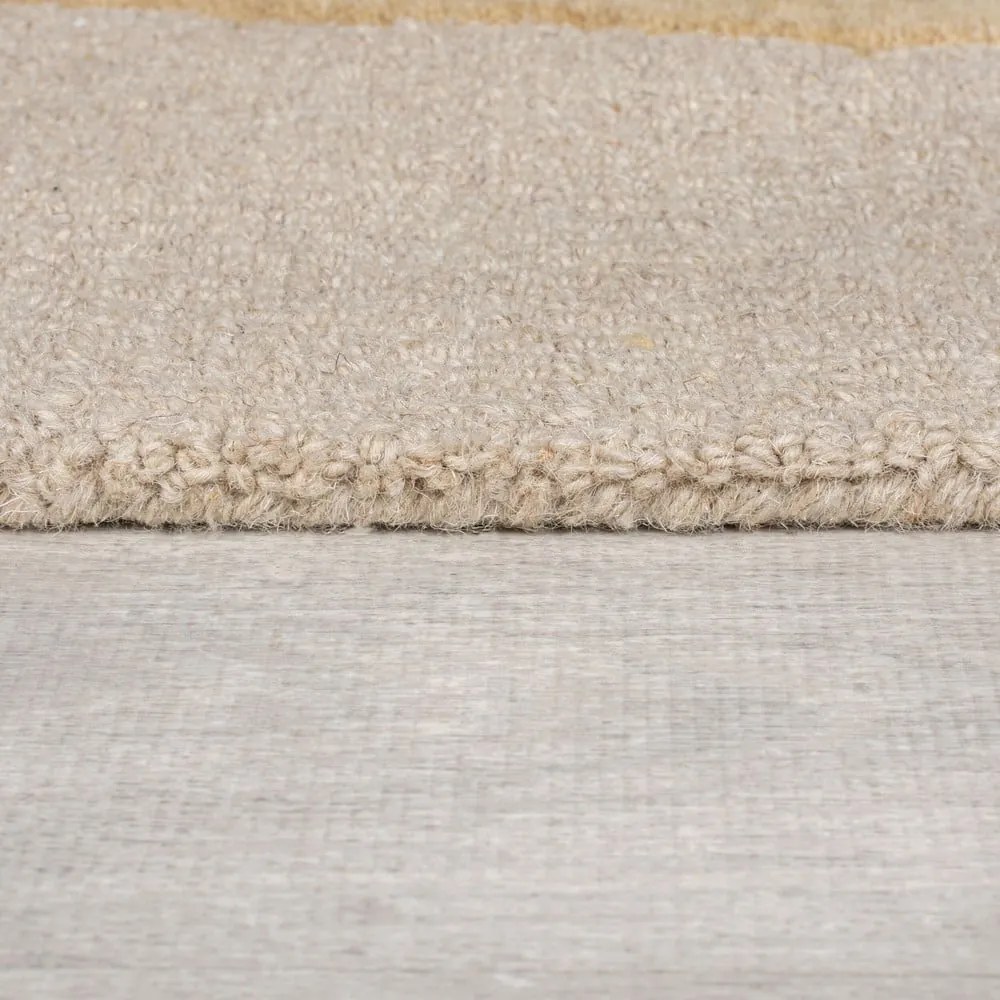 Лилав ръчно изработен вълнен килим 200x290 cm Glow Purple Multi – Flair Rugs