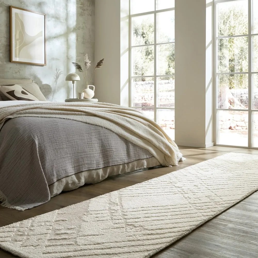 Кремава пътека 80x300 cm Remy – Flair Rugs