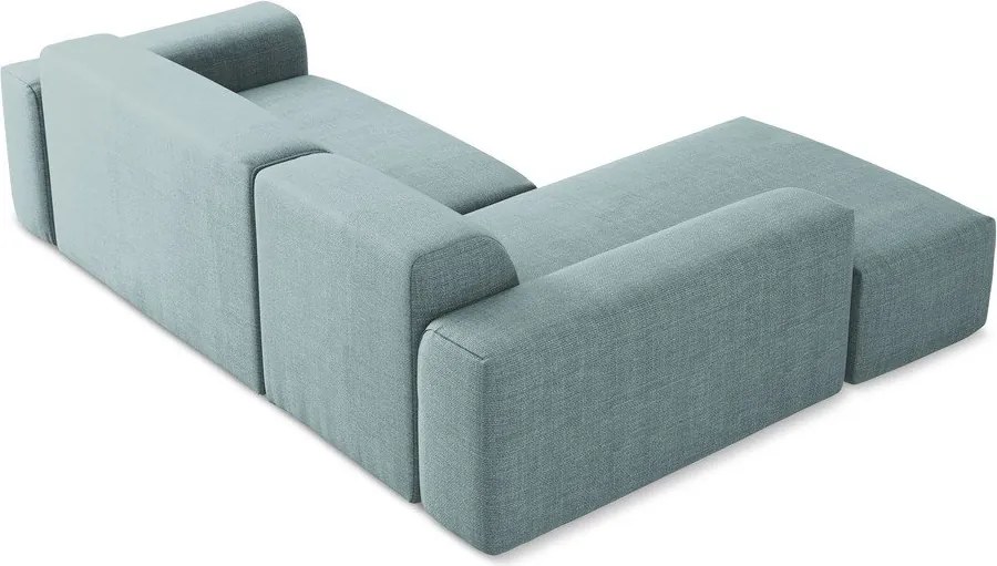 Син ъглов диван (ляв ъгъл) Keli – Makamii